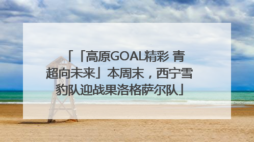 「高原GOAL精彩 青超向未来」本周末，西宁雪豹队迎战果洛格萨尔队