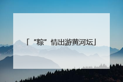 “粽”情出游黄河坛