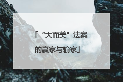 “大而美”法案的赢家与输家