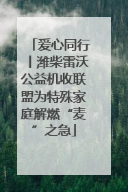 爱心同行丨潍柴雷沃公益机收联盟为特殊家庭解燃“麦”之急
