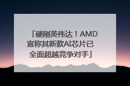 硬刚英伟达！AMD宣称其新款AI芯片已全面超越竞争对手
