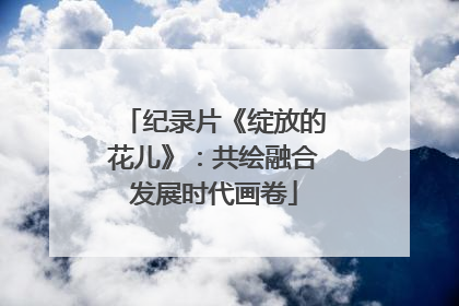 纪录片《绽放的花儿》：共绘融合发展时代画卷