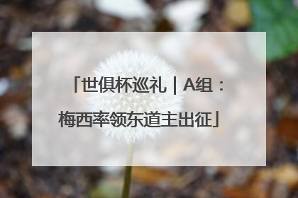 世俱杯巡礼｜A组：梅西率领东道主出征
