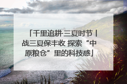千里追耕·三夏时节丨战三夏保丰收 探索“中原粮仓”里的科技感