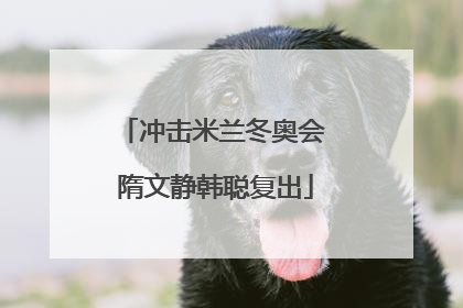 冲击米兰冬奥会 隋文静韩聪复出