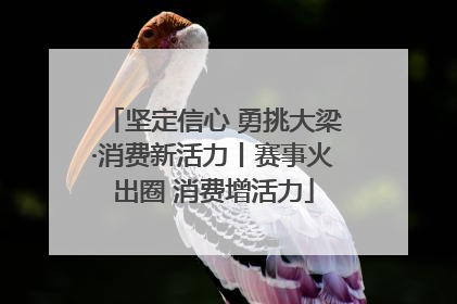 坚定信心 勇挑大梁·消费新活力丨赛事火出圈 消费增活力