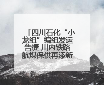 四川石化“小龙组”编组发运告捷 川内铁路航煤保供再添新动能