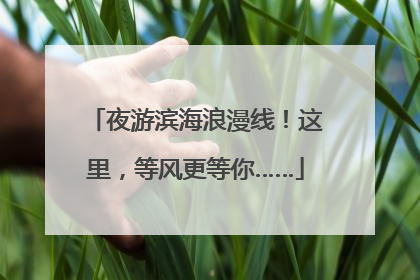 夜游滨海浪漫线！这里，等风更等你……