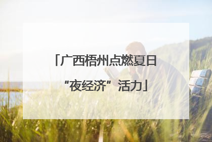 广西梧州点燃夏日“夜经济”活力