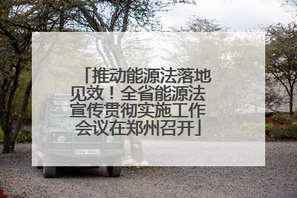 推动能源法落地见效！全省能源法宣传贯彻实施工作会议在郑州召开