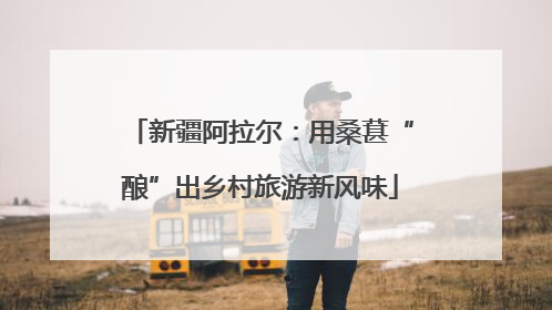 新疆阿拉尔：用桑葚“酿”出乡村旅游新风味