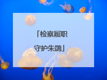 检察履职 守护朱鹮