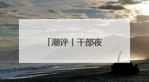 潮评丨干部夜学AI，阁下又该如何应对？