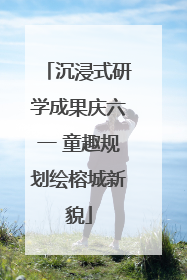沉浸式研学成果庆六一 童趣规划绘榕城新貌