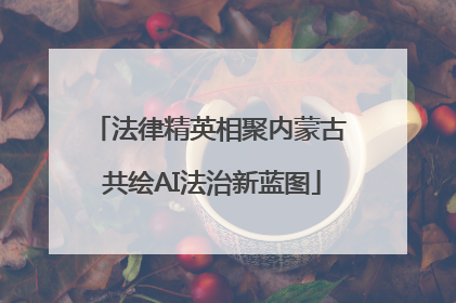 法律精英相聚内蒙古 共绘AI法治新蓝图