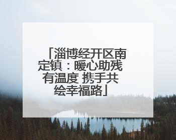 淄博经开区南定镇：暖心助残有温度 携手共绘幸福路