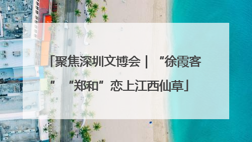聚焦深圳文博会｜“徐霞客”“郑和”恋上江西仙草