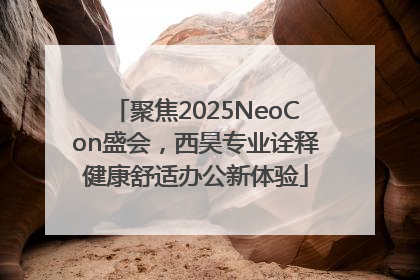 聚焦2025NeoCon盛会，西昊专业诠释健康舒适办公新体验