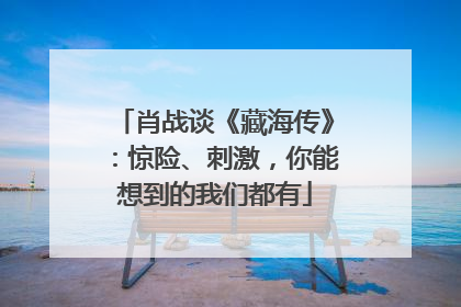 肖战谈《藏海传》：惊险、刺激，你能想到的我们都有