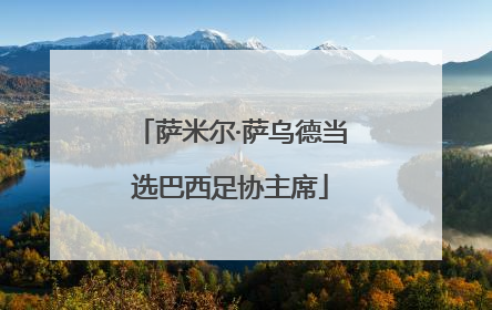 萨米尔·萨乌德当选巴西足协主席