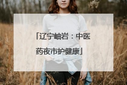 辽宁岫岩：中医药夜市护健康