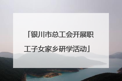 银川市总工会开展职工子女家乡研学活动