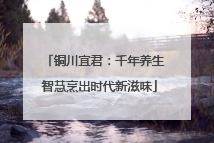 铜川宜君：千年养生智慧烹出时代新滋味