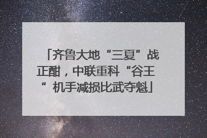 齐鲁大地“三夏”战正酣，中联重科“谷王”机手减损比武夺魁
