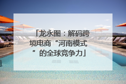 龙永图：解码跨境电商“河南模式”的全球竞争力